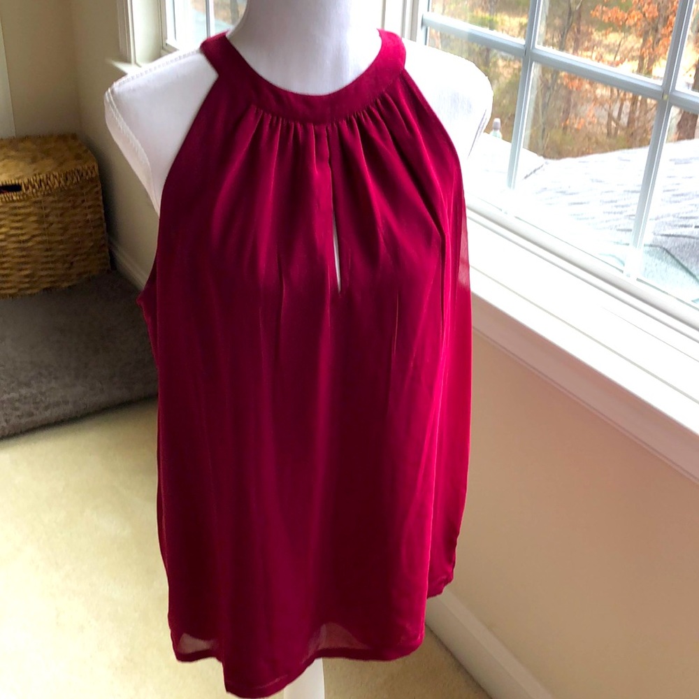 Banana Republic maroon top